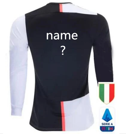 19 20 Роналду ювентусссс с длинным рукавом футболки для футбола DE LIGT DYBALA HIGUAIN BUFFON MAGLIE Futbol мужская футбольная рубашка - Цвет: shirt1