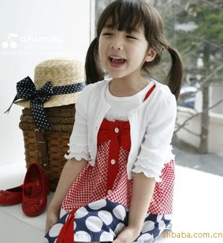 

2019 Frilled Spring And Summer Thin GIRL'S Capri Business Cardigan Coat Children Sun-resistant Airable Shirt Shawl Tops
