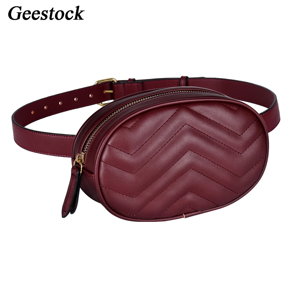 Geestock Fanny Packs for Women Small Belt Bag Light