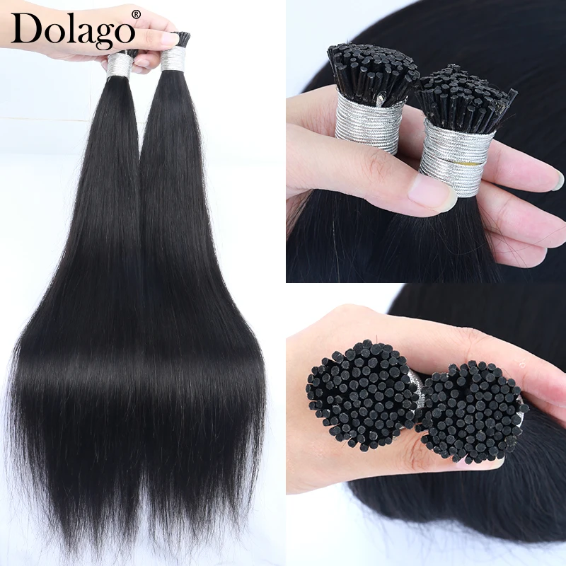 Buy Hair-Extensions Bulk-Hair Microlink Straight Women Brazilian I-Tip for Virgin-3s Salon dmx5MVJzzlL