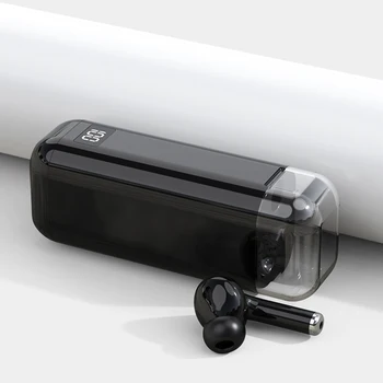 

M-A8 Wireless Earphones Bluetooth 5.0 Mini single ear headset Stereo Bass LED Power Display Noise Cancelling 50mAh Earbud In Ear