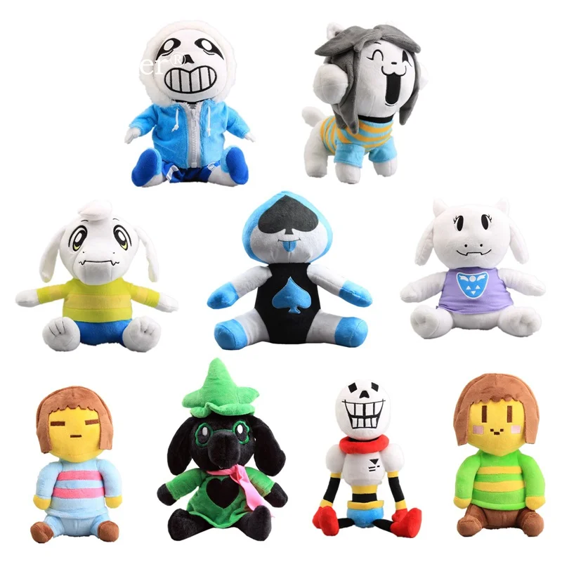 Undertale Plush Toys Chara Frisk Game Soft Stuffed Plush Children Kids Fun Model 