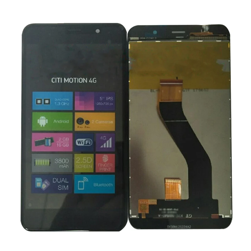 Digma CITI MOTION 4G ЖК-дисплей с сенсорным экраном дигитайзер ЖК-панель Стекло Замена полная сборка