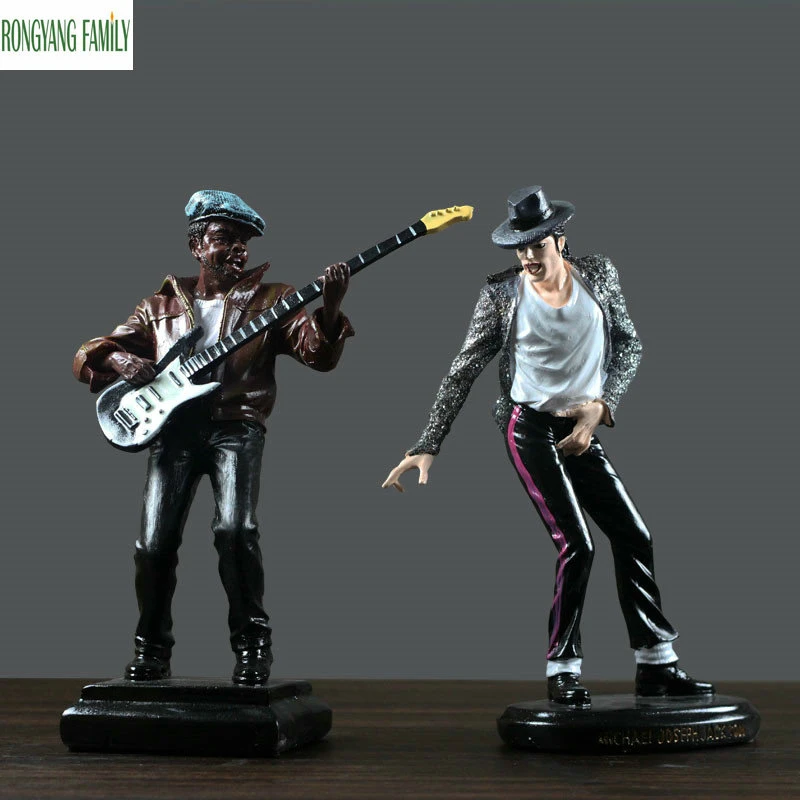 European Musician Sculpture Desktop Music Dance Character Figurines