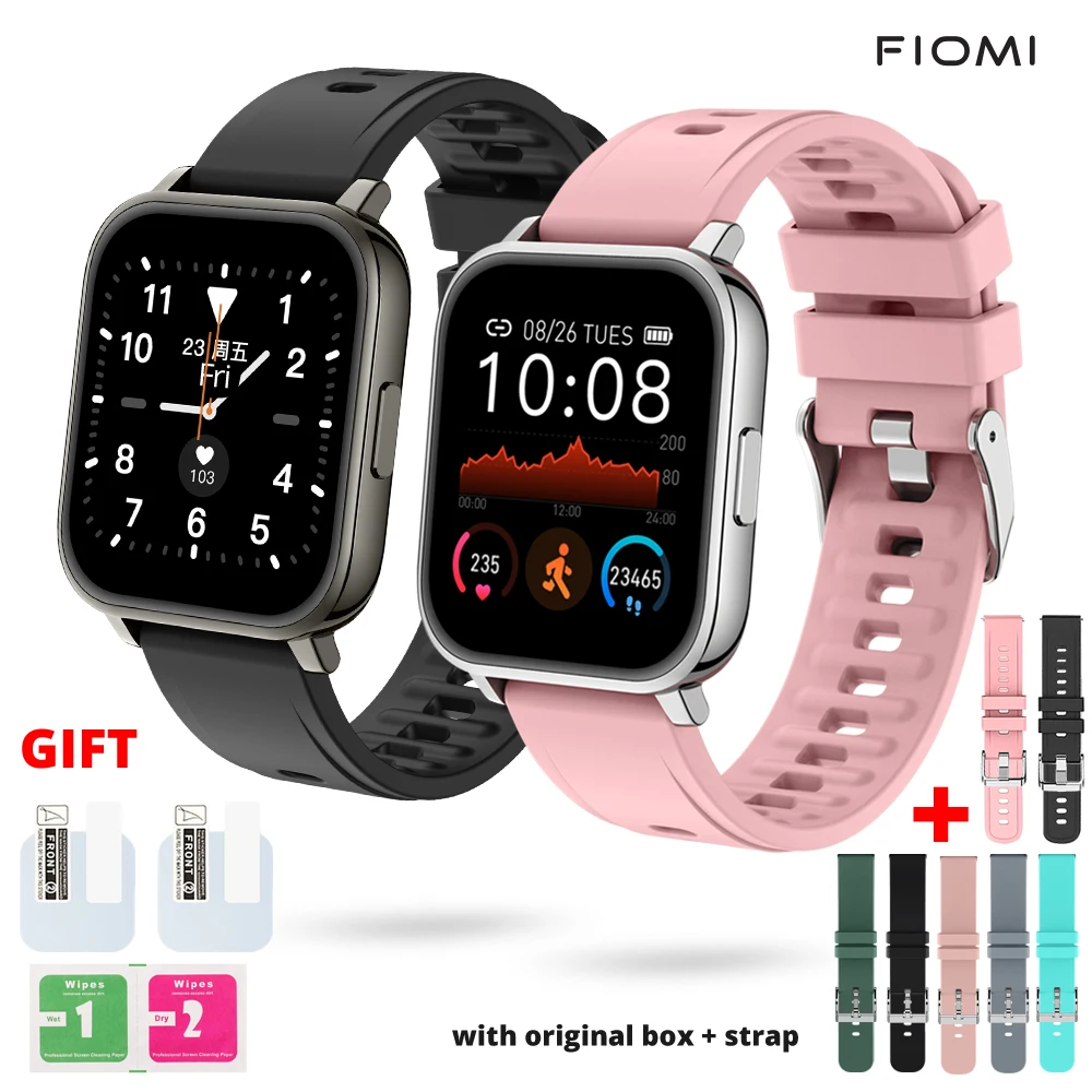 Fiomi P25 Smart Watch Fitness Pedometer Health Heart Rate Sleep Tracker IP67 Waterproof Men Women Sport Watche for Android ios |