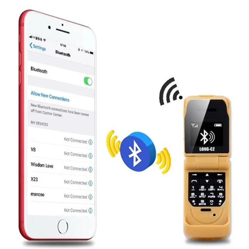 Best flip mobile phone kid FM radio smallest fcellphones bluetooth dialer headphones mini anti lost SOS small phones for kids