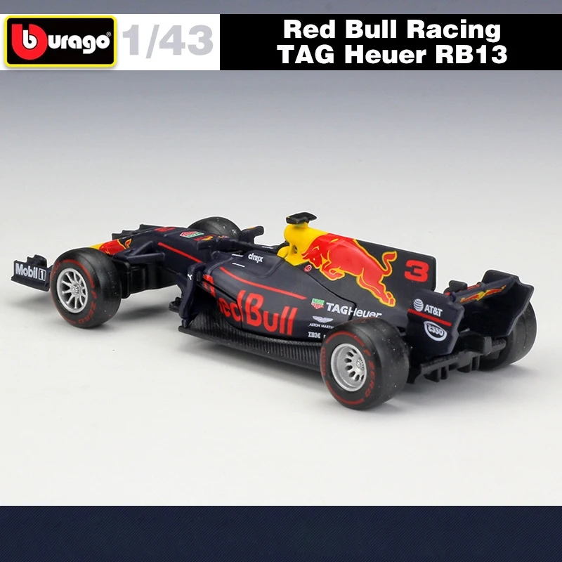 1:43 Масштаб F1 Red Bull гоночный автомобиль F1 RB14 и 13 и 12 Infiniti гоночная команда сплав игрушка Formulaed 1 автомобиль литья под давлением Коллекционная модель детский подарок