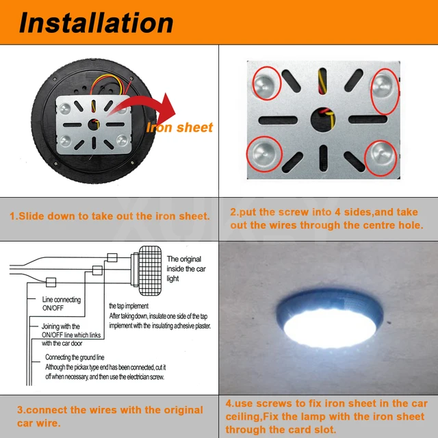 라운드 스타일 독서 지붕 천장 돔 라이트
