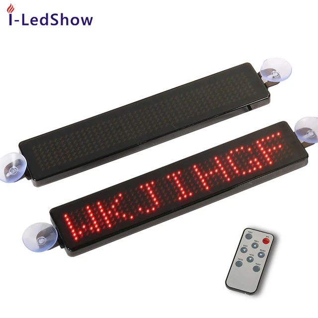 Universal Tunemax Flex Led Led Screen Panel Funny Car Led Panel IP66  Waterproof Led Programmable Sign For Car Accessories - AliExpress