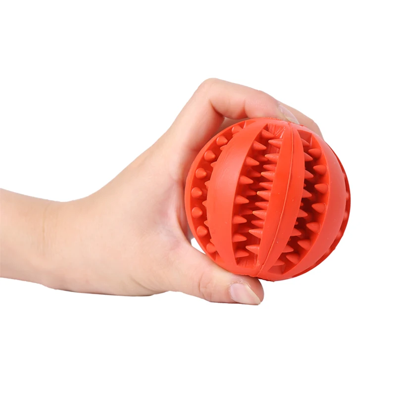 Pet Sof Pet игрушки для собак игрушка забавный интерактивный эластичный шарик жевательная игрушка для собаки зуб чистый шар еды Экстра-жесткий резиновый мяч