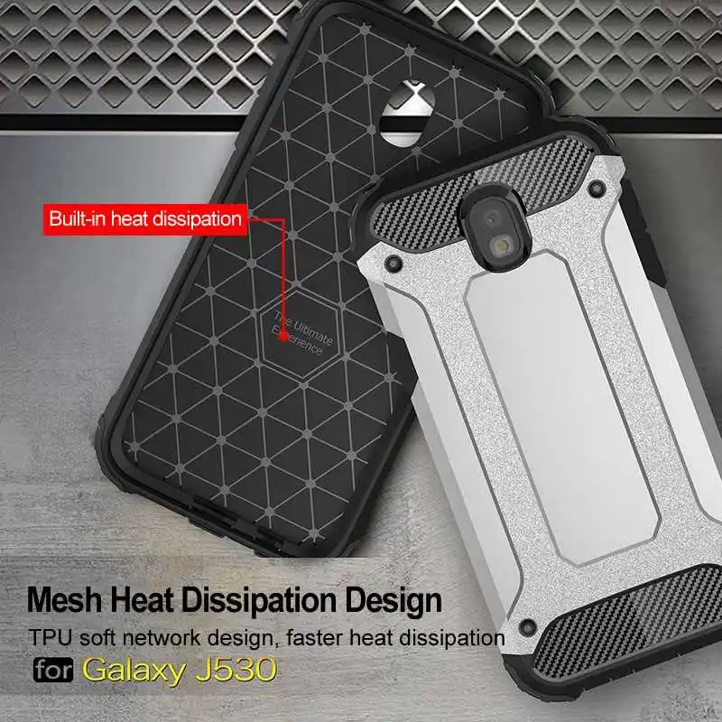 Mokoemi Iron Armor Shock Proof 5.2"For Samsung Galaxy J5 Case For Samsung Galaxy J5 J530 Phone Case Cover