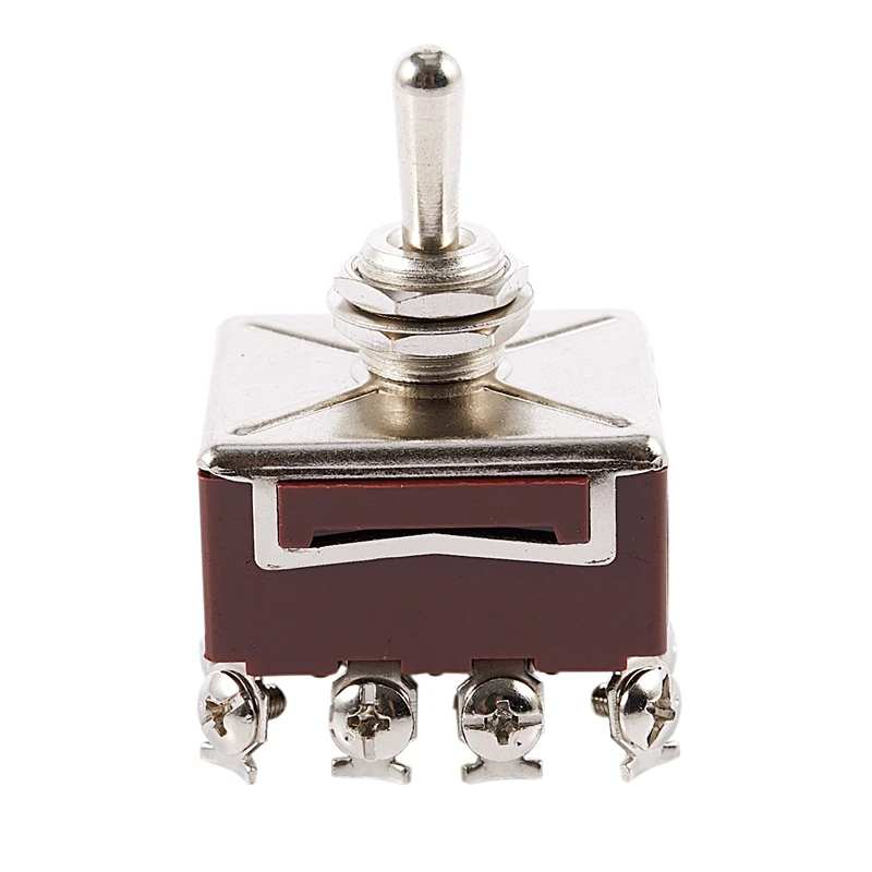 AC 15A/250V 10A/380V 12 Винтовые клеммы Вкл/вкл 4PDT тумблер