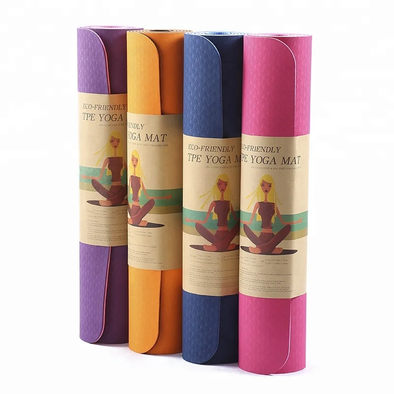 Для занятий фитнесом гимнастический коврик/гимнастический Аэробика мягкий гимнастический коврик/TPE йога коврики