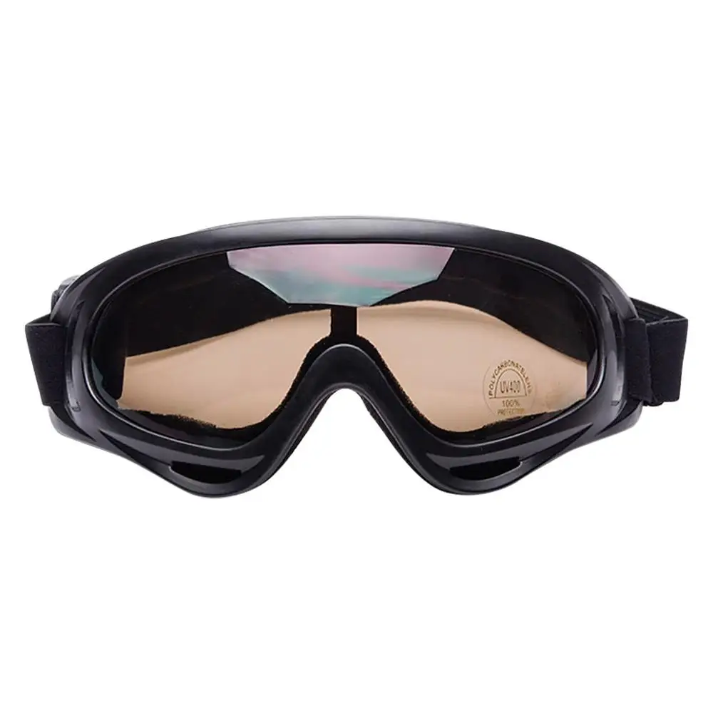 Сноуборд пылезащитные солнцезащитные очки мотоциклетные лыжные очки линзы оправа очки Спорт на открытом воздухе пылезащитные ветрозащитные очки - Цвет: D
