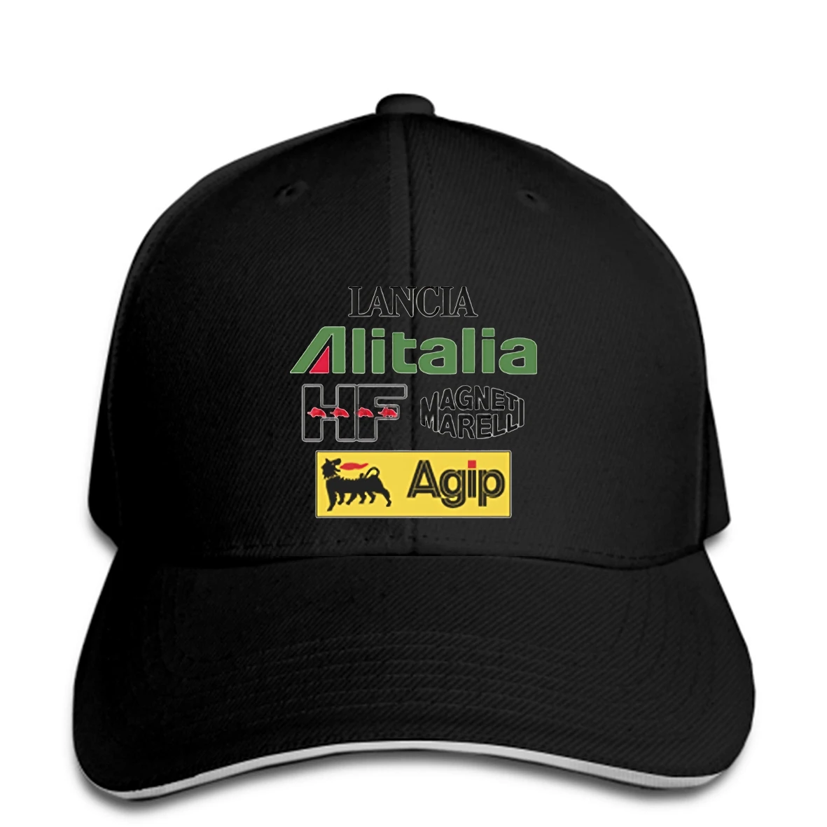 Бейсболка Lancia HF Alitalia винтажная ралли WRC Ретро белая кепка Stratos Beta Кепка |