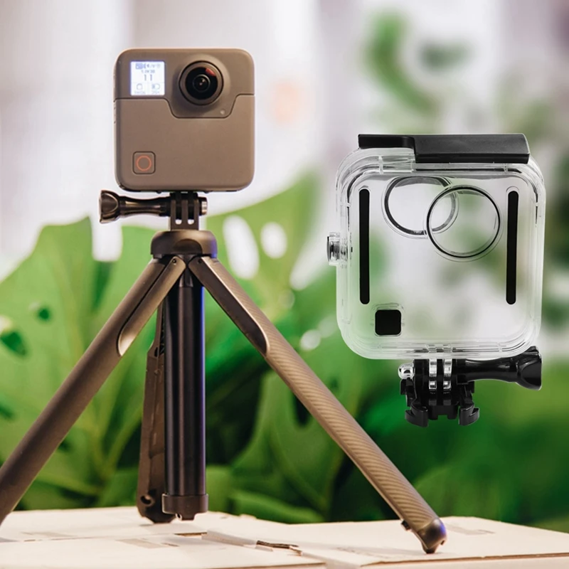 AMS-45M водонепроницаемый чехол для дайвинга для Gopro Fusion 360 ° защитный чехол для камеры