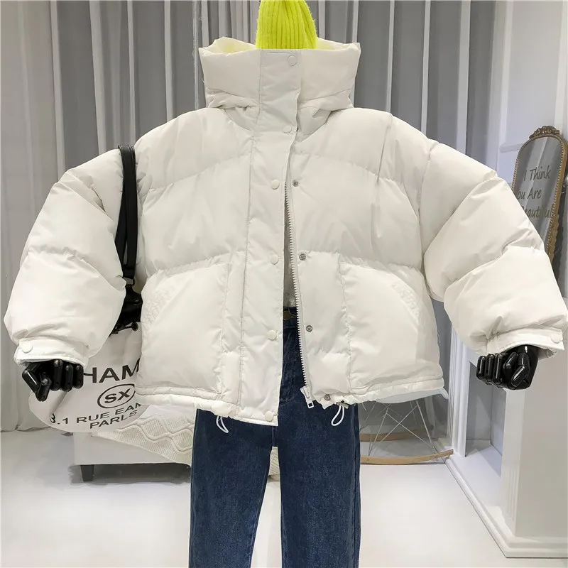 Chaquetas Mujer Invierno, новинка, высокая талия, плотная женская зимняя одежда, парка, женская зимняя куртка с капюшоном, короткая парка