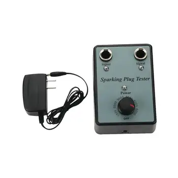 

1pc Inline Spark Plug Engine Ignition Tester Ignition Spark Tester Two Holes Diagnostic Detector Coil Ignition System Test