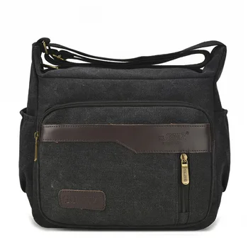 

Men's Casual, Single-shoulder,Men Canvas Handbags Single Strap Male Shoulder Bags Large-capacity Travel Bag.