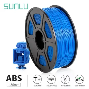 

ABS Filament 1KG 1.75MM 3D Printer Filaments 1.75mm 2.2LBS/1kg With Spool Black 3d Pen Filament abs Printing Industrial Parts