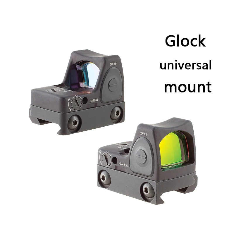 Коллиматор прицела Glock/винтовка мини-прицел с красной точкой подходит для Вивера