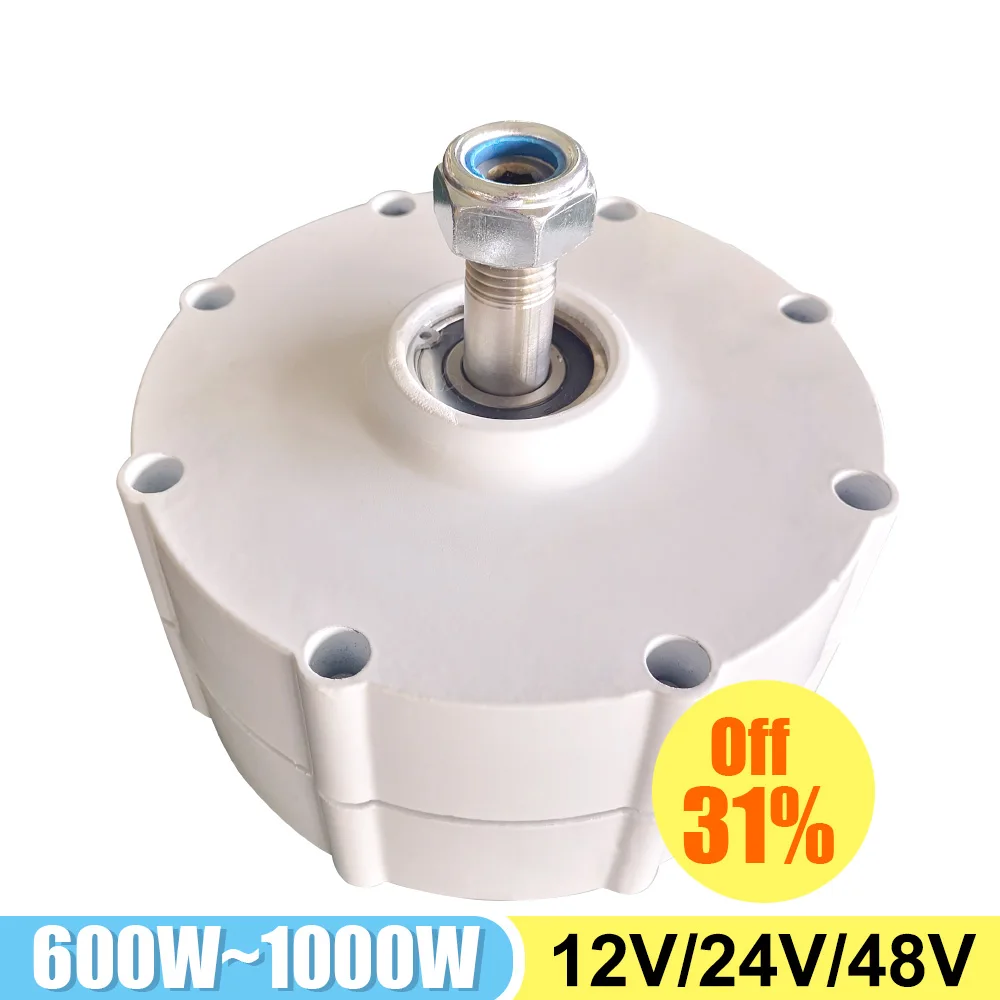 WindGenerator600W800W1000W12V24V48V3PhaseGearlessPermanent