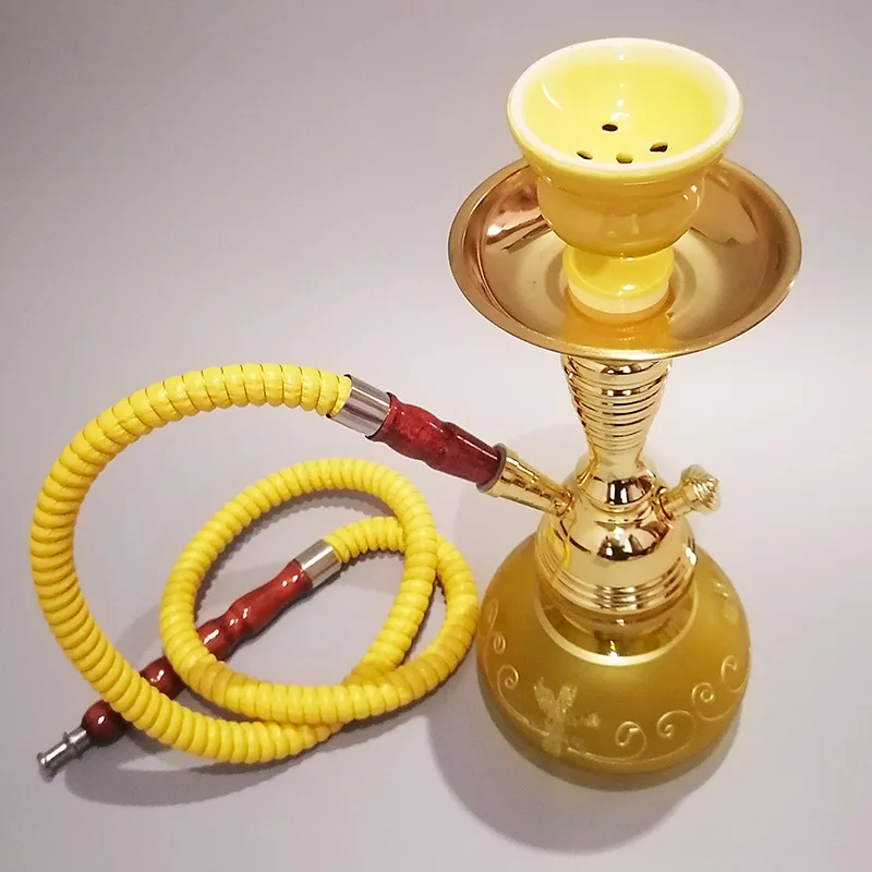 Revive Glass Narguile Hookah Set Black Shisha Complete Ceramic Smoking Bowl Chicha 28.5cm Water Pipe Hose Nargile Flower Vase C2