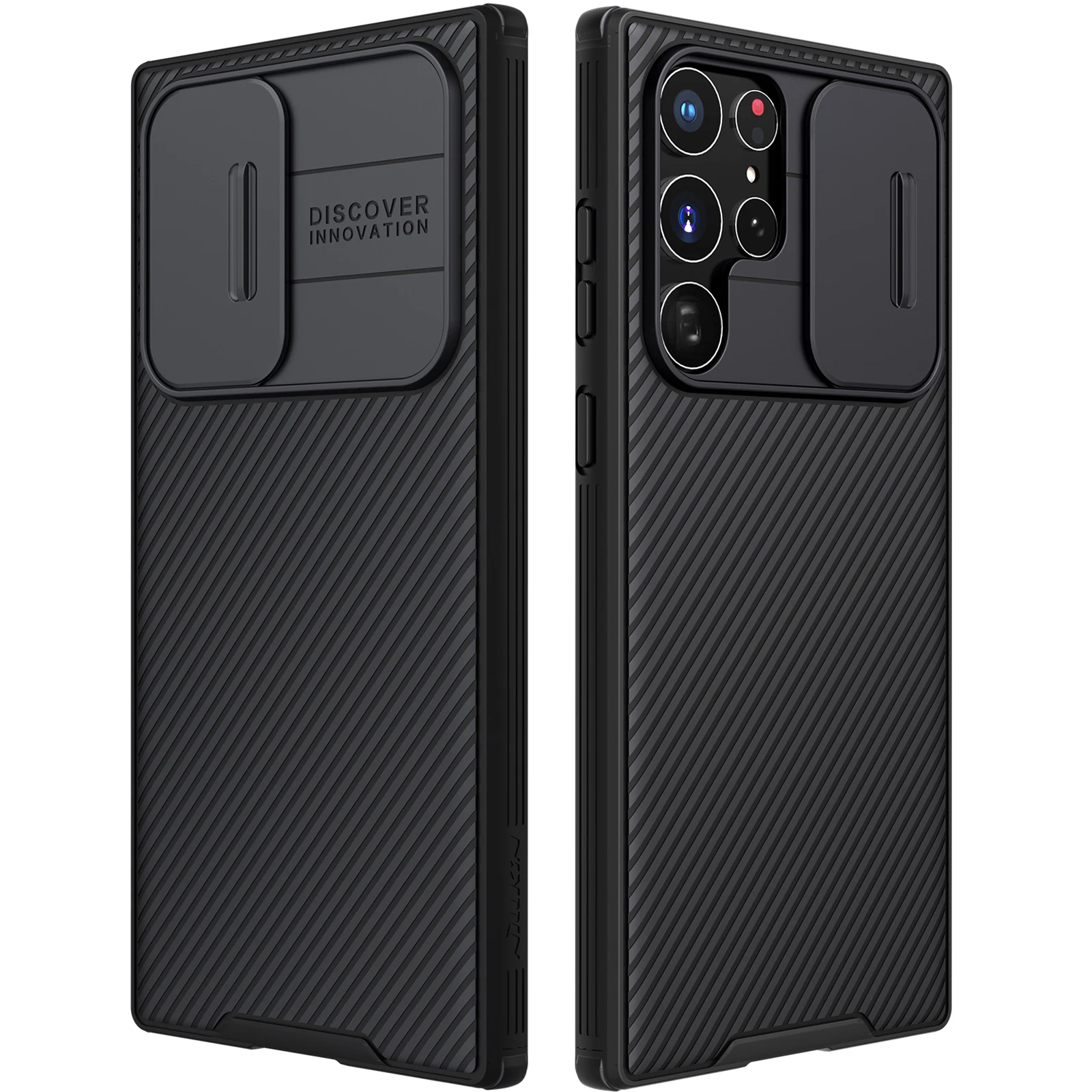 For Samsung Galaxy S22 Ultra Phone Case,nillkin Camera Protection Slide