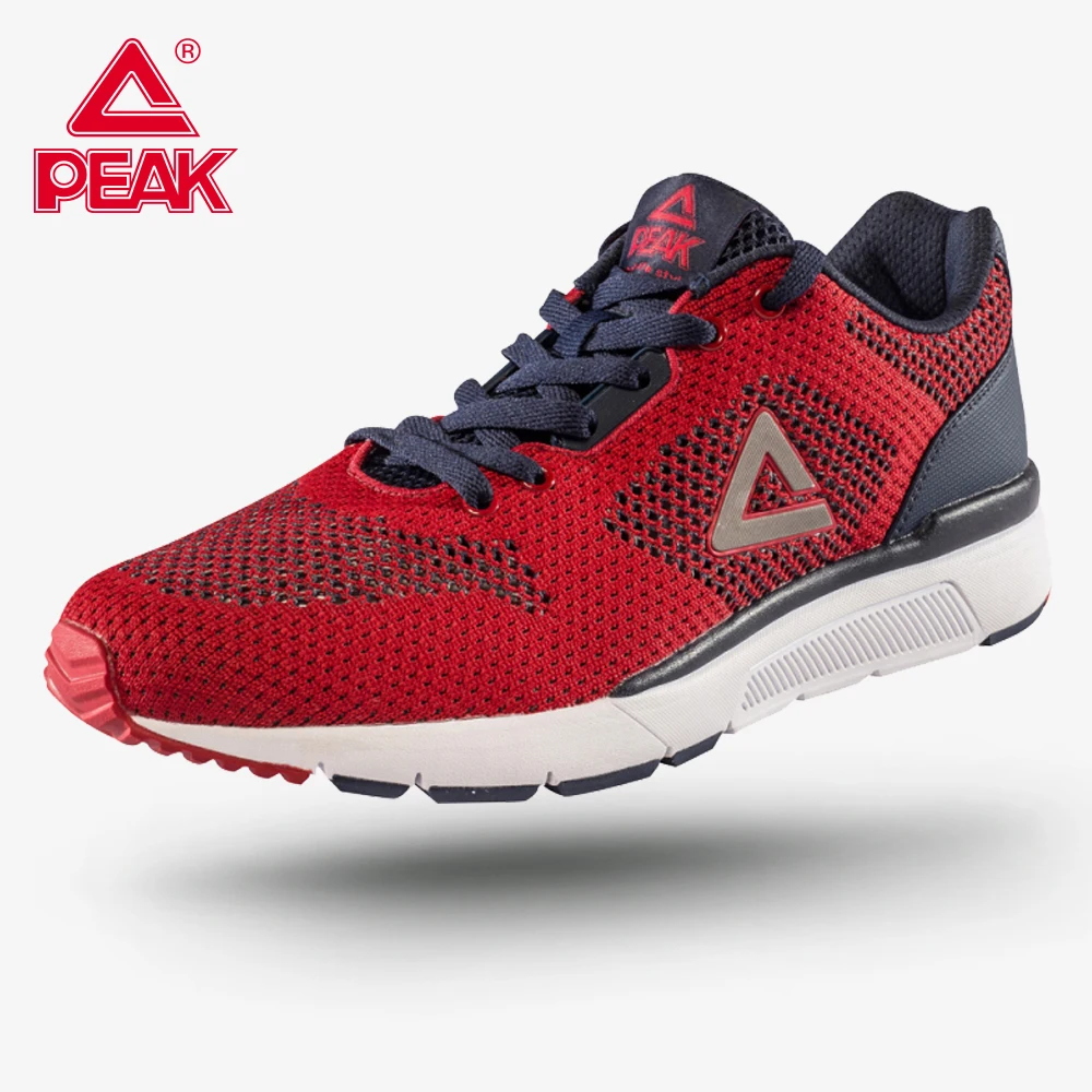 Price PEAK Men s Running Shoes Wearable Cushion Culture Sports Breathable Comfort Fitness Sports Shoes Soft Sole Sneaker E72537E