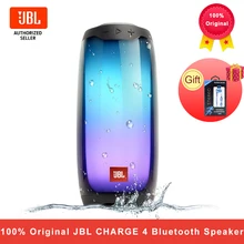JBL PULSE4 Potable Wireless Bluetooth Light Show Speaker Stereo Sound with LED light Party Boost APP IPX7 Waterproof JBL PULSE 4