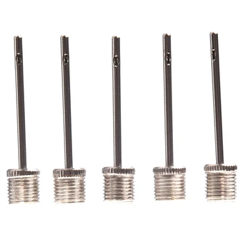 

5X Sport Football Basketball Soccer Ball Inflating Pump Needle Adaptor - pack of 5