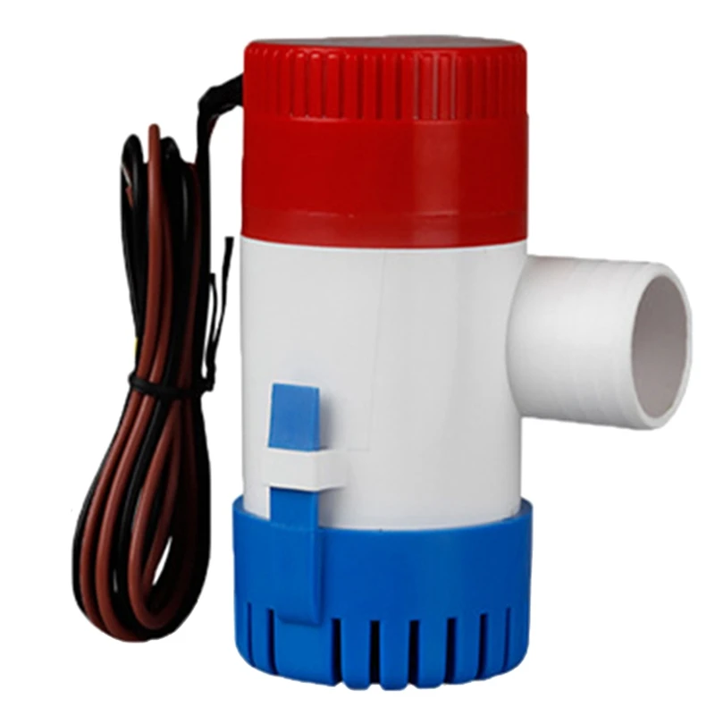 Горячая 750Gph 12/24Vdc Трюмный насос погружной используется в садовом доме Solar-24V