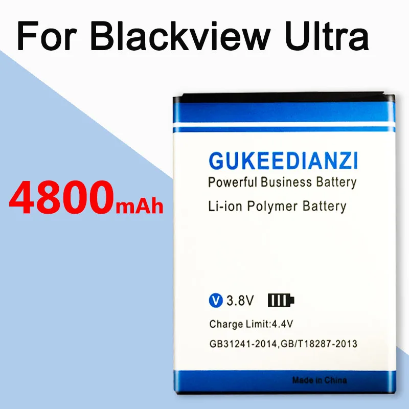 Аккумулятор GUKEEDIANZI 4800mAh для Blackview Ultra A6