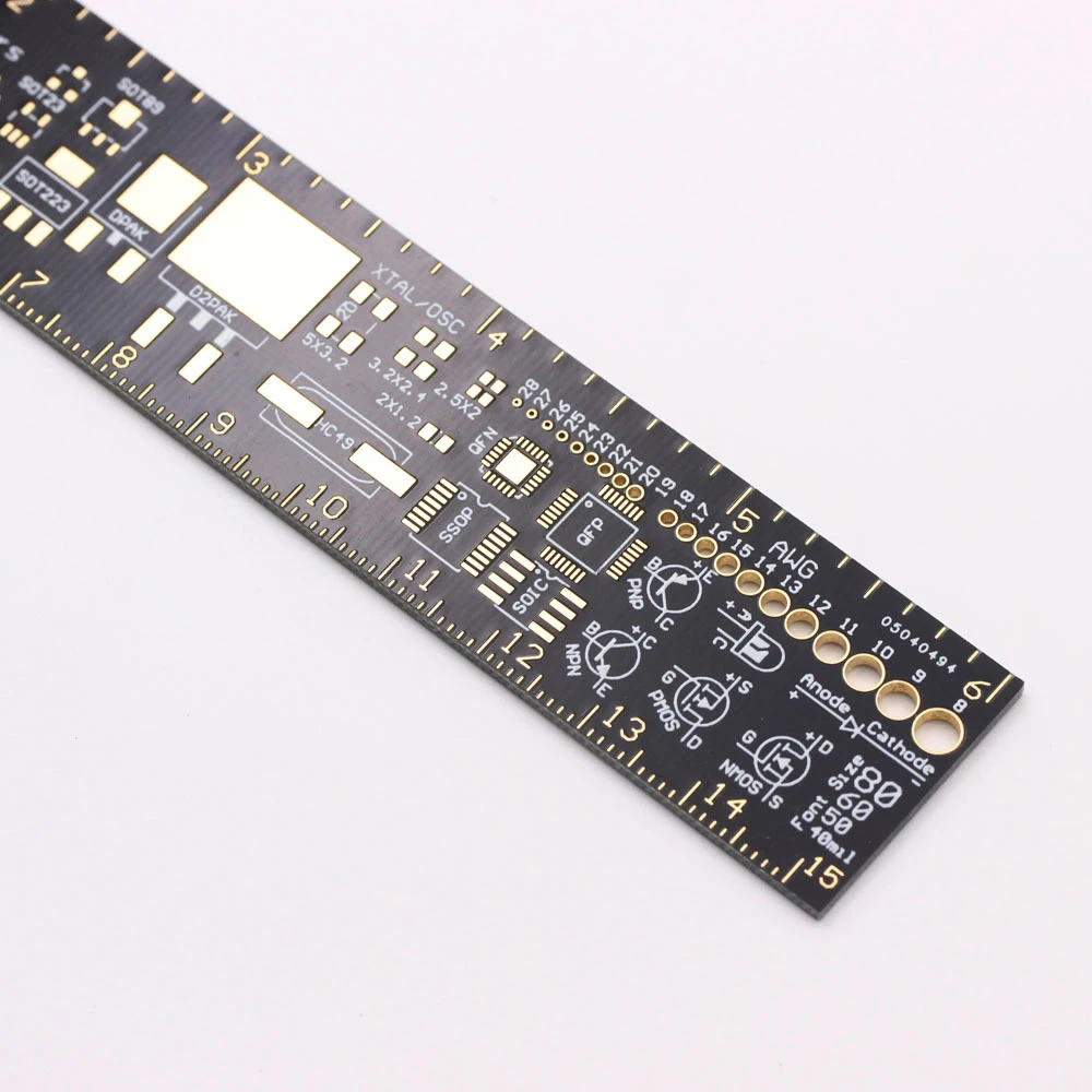 15 см 20 25 Многофункциональный PCB линейка измерительный инструмент резистор