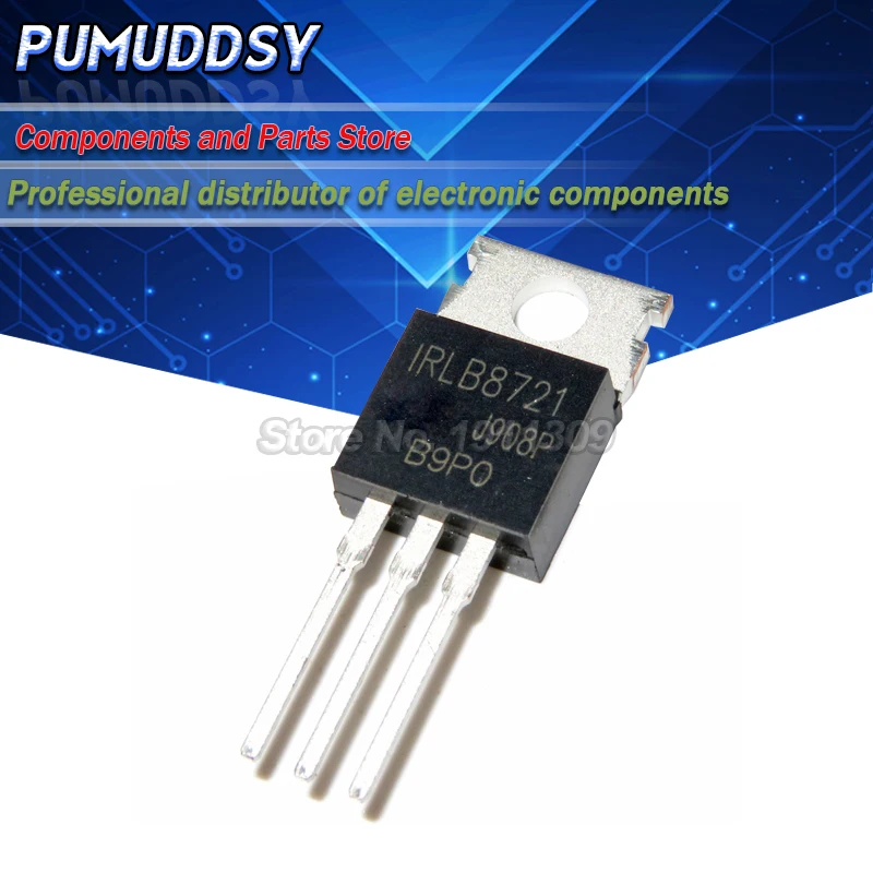 10 шт. IRLB8721PBF IRLB8721 MOSFET N-CH 30V 62A TO-220AB IC лучшее качество | Электронные компоненты и