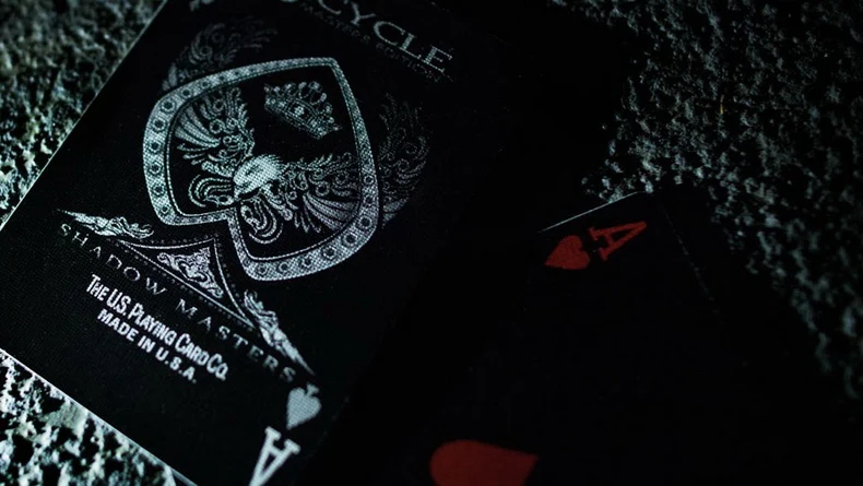 1 палубная велосипедная карточка Shadow Masters Ellusionis велосипедные игральные карты обычная велосипедная палубная всадник задний магический трюк магический реквизит