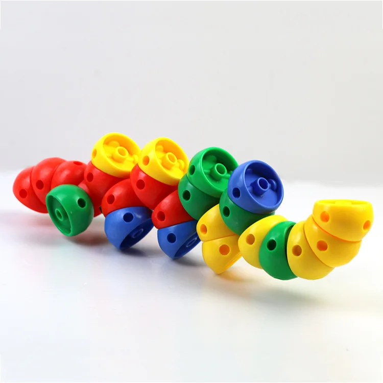 Flexible Music Children's Educational Desktop Building Blocks for Children Fight Inserted Plastic Building Blocks Kindergarten
