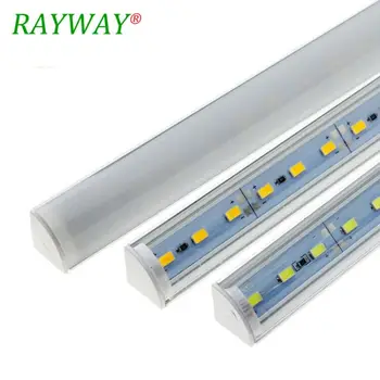 

LED angle aluminium profile LED Bar Light DC12V MD5730 50cm Rigid Strip Light for cabinet kitchen lighting