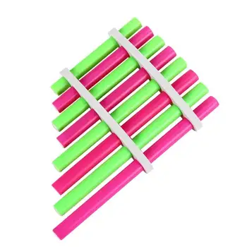 

Especially Creative Plastic Music Toys Panpipe Handmade Superb Craftsmanship for Musical Instruments School Students
