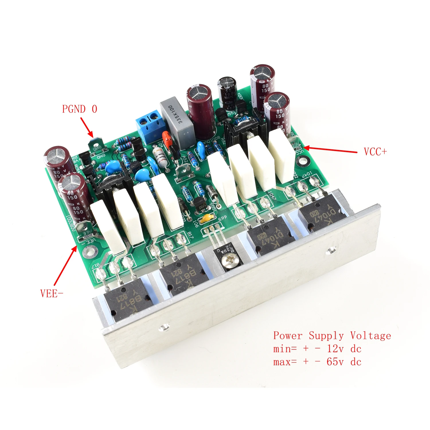 LJM-L20 Плата усилителя мощности двухканальный две платы 200W8R V10