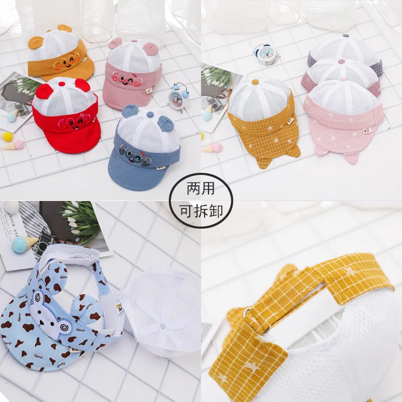 

CHILDREN'S Hat Spring And Summer New Style Korean-style Deconstructable Topless Hat Baby Men And Women Baseball Cap College Styl