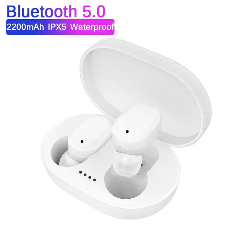 TWS беспроводные наушники для Redmi, светодиодный дисплей, Bluetooth V5.0, гарнитура с микрофоном для iPhone, huawei, samsung, pk, A6S, наушники - Цвет: NO LED Display