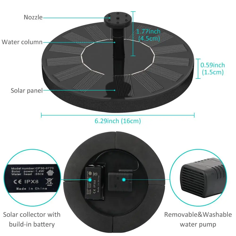 Solar-Fountain-Watering-kit-Solar-Pump-Pool-Pond-Submersible-Waterfall-Floating-Solar-Panel-Water-Fountain-For (2)