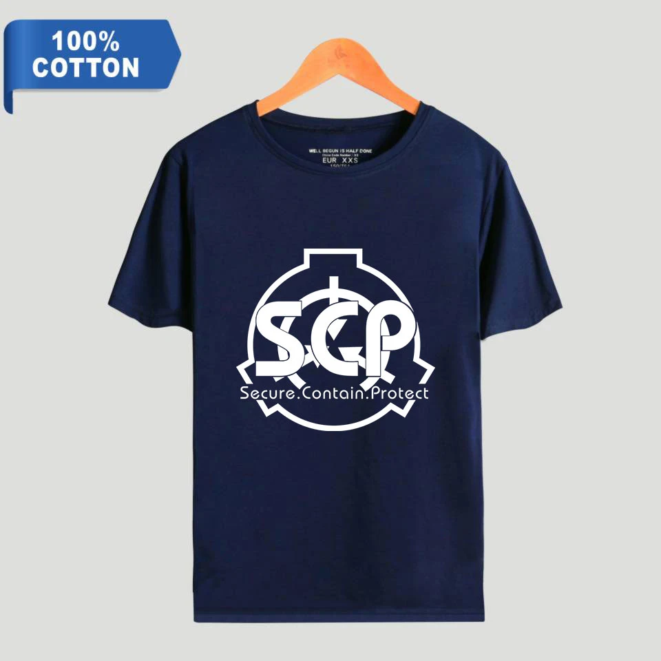 Scp Foundation хлопковая Футболка женская и мужская одежда горячая Распродажа летние футболки с коротким рукавом Kpops топ размера плюс 4xl