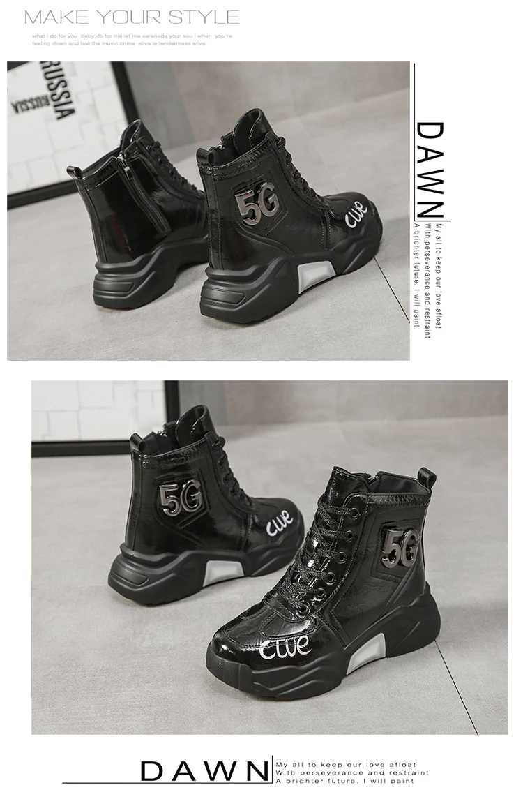 TKN Woman Winter Platform Shoes Female Plus Warm Ankle Boots Women Designer Chunky Casual Sneakers Lace-up Winter Boots 2010