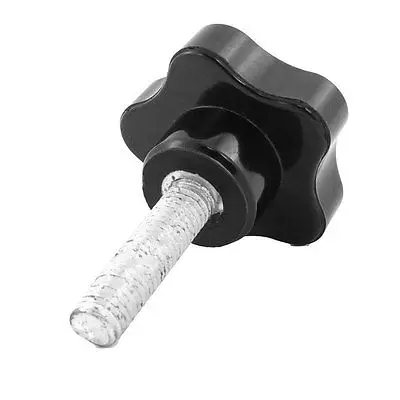 

Machine Tool M10 x 40 Male Thread 50mm Dia Bakelite Knob Handle Black