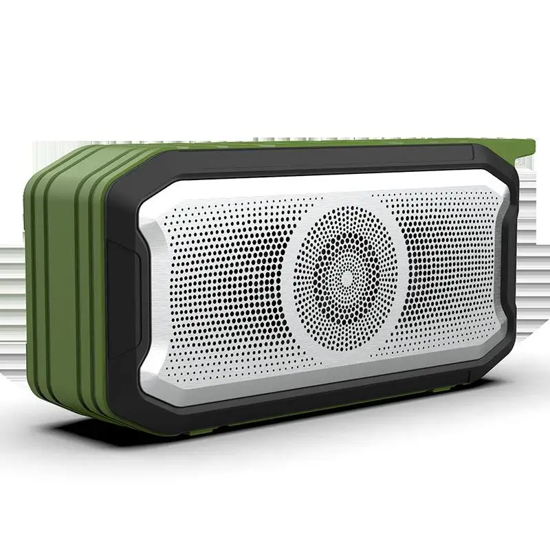 Зеленая трава Bluetooth динамик IPX7 водонепроницаемый Bluetooth 5,0 портативный динамик 40 Вт Выход поддерживает NFC TWS голосовой помощник - Цвет: Зеленая трава