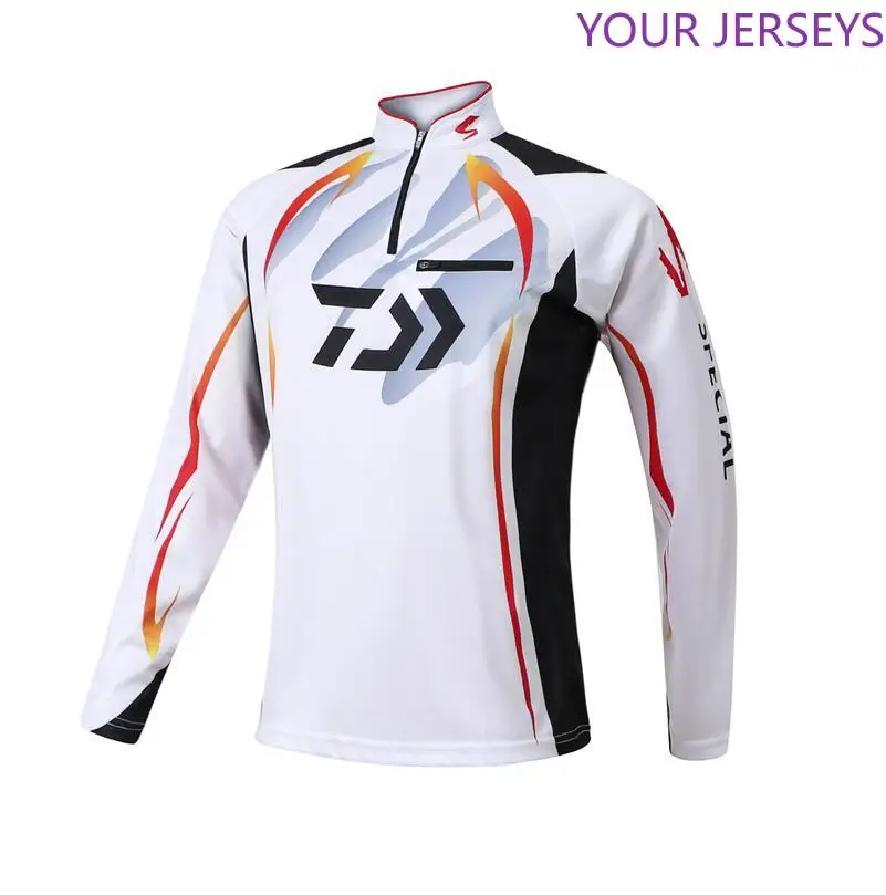 

DAIWA Shirt Outdoor Sports Fishing Jacket Men Shirts Long Sleeve Breathable Quick Drying Coat Hooded Clothes