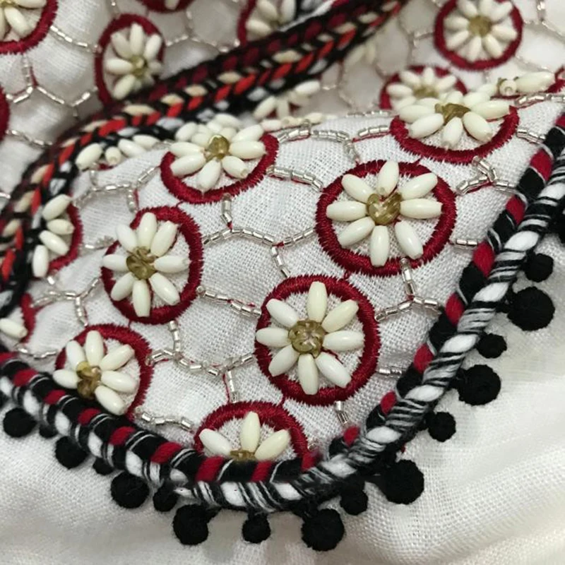 CHICEVE винтажная вышивка женская куртка О-образный вырез кардиган украшенный бисером пэчворк хит цвет Короткое женское пальто мода осень