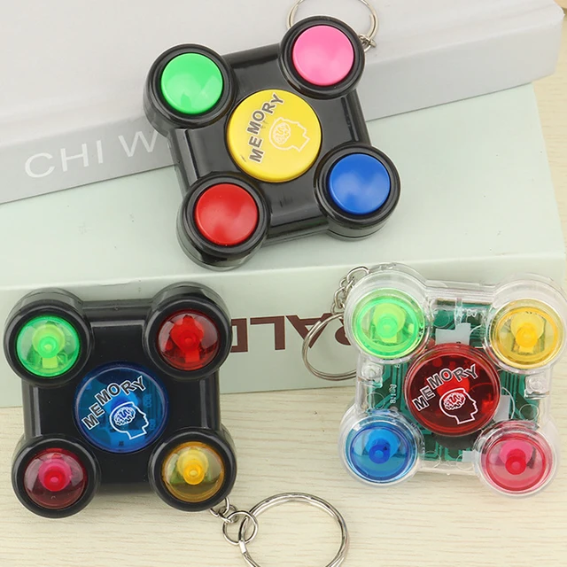 Mini Portable Game Console Keychain Children Handheld Game Console Toy Puzzle Nostalgic Cartoon Creative New Year Christmas Gift 6